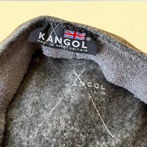 Vintage Kangol gray wool cap